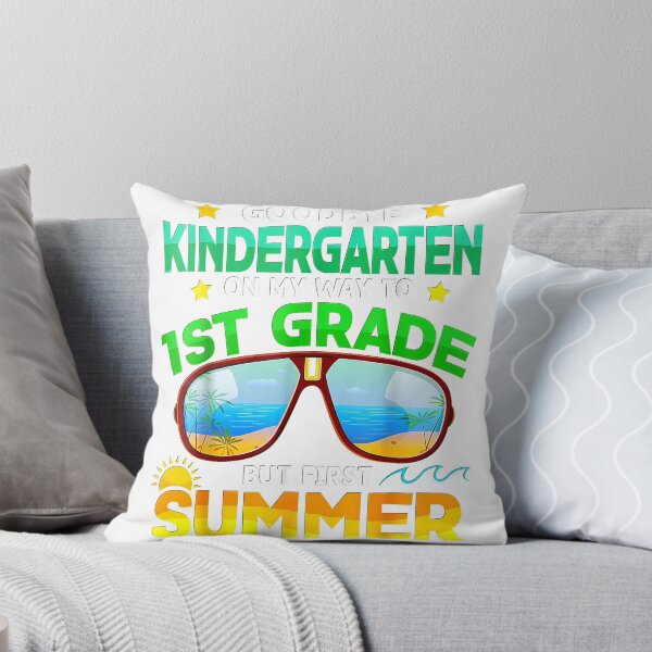 Item preview, Goodbye Kindergarten Way To 1st Grade Summer Graduation T-Shirt designed and sold by kevincuellar.