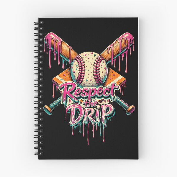 Item preview, Respect The Drip Melting Baseball Bats And Ball Art designed and sold by Vermanartist.