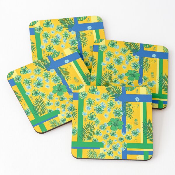 Item preview, Abstract Tropical Floral Pattern designed and sold by Islabonita..