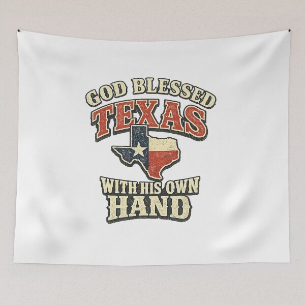 Item preview, God Bless Texas, Retro Vintage designed and sold by graphic-genie.