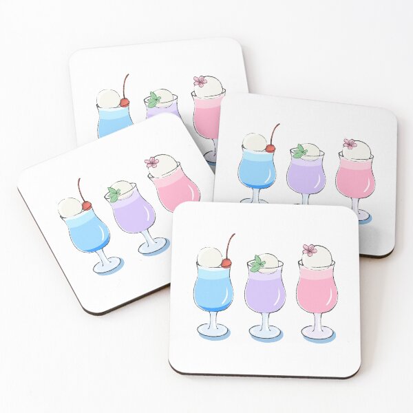 Item preview, Pastel Soda Float Trio designed and sold by morimist.
