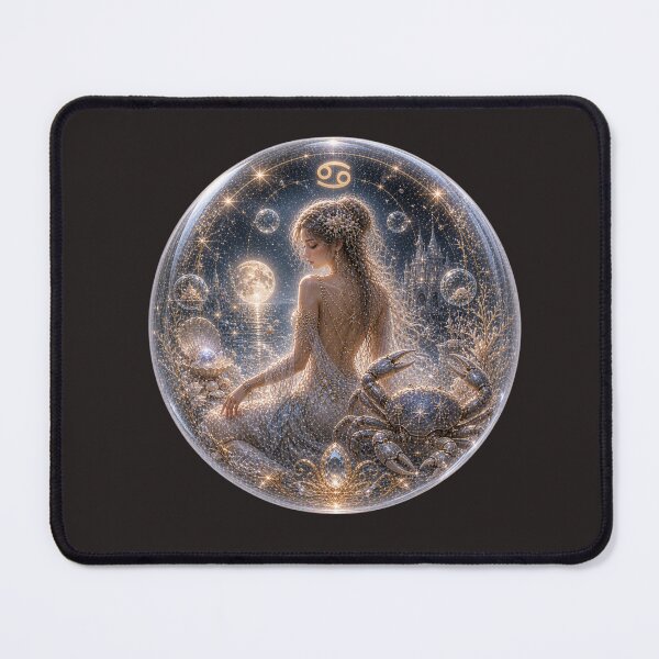 Item preview,   Cancer Celestial Goddess in Glass Orb - Gentle Water Fantasy designed and sold by yoko-cd-lab.