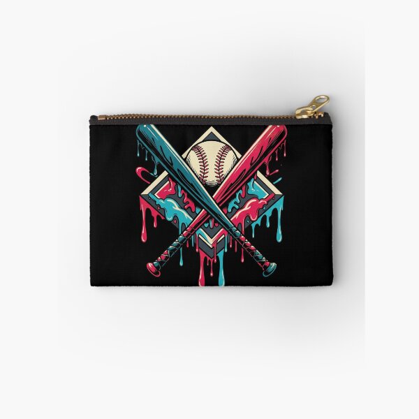 Item preview, Retro Dripping Baseball Bats and Ball Street Art Design designed and sold by Vermanartist.
