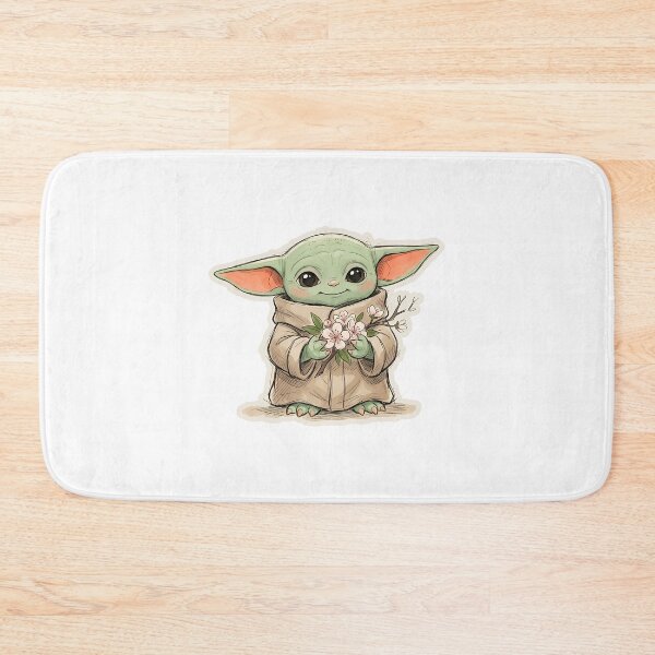 Item preview, BABY YODA PLUM BLOSSOM designed and sold by LIS AND MELIVERSO.