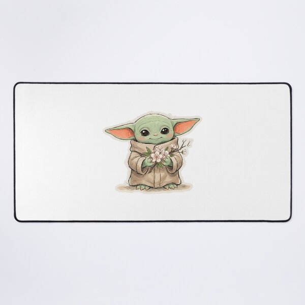Item preview, BABY YODA PLUM BLOSSOM designed and sold by LIS AND MELIVERSO.