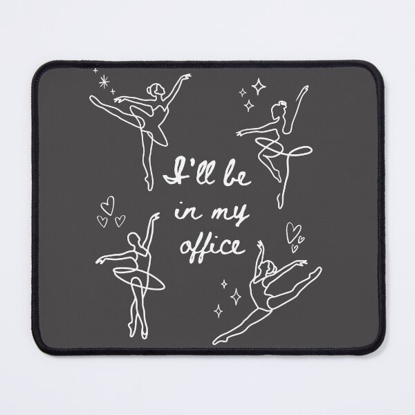 Item preview, Ballerina office white designed and sold by InkRiot Studios.