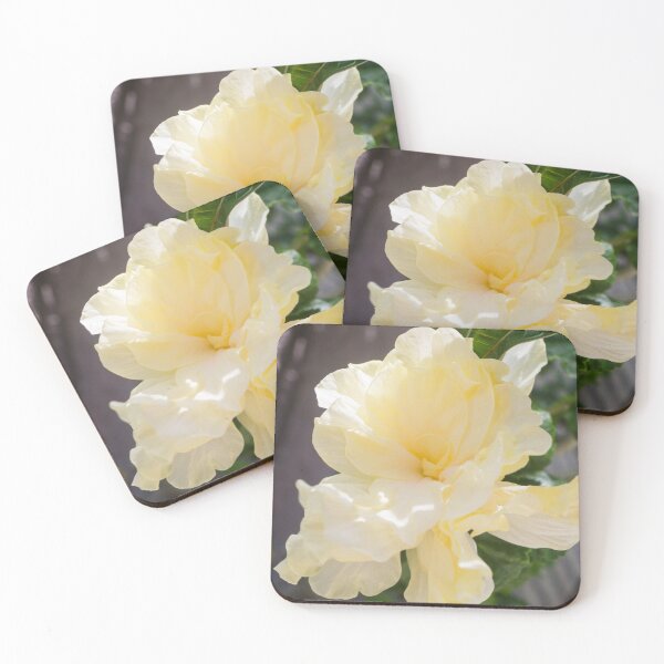Item preview, yellow double hibiscus designed and sold by ROSE ANN BANILAR.