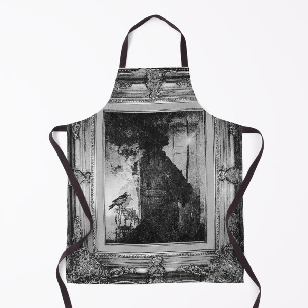 Item preview, Living Shadow Crow Gothic Victorian Dark Framed Portrait designed and sold by Ghoul Enterprises.