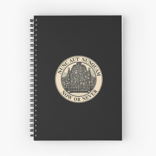 Item preview, Nunc Aut Nunquam Now Or Never Gates | Dark Academia designed and sold by VENOHA.