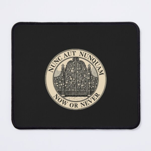 Item preview, Nunc Aut Nunquam Now Or Never Gates | Dark Academia designed and sold by VENOHA.