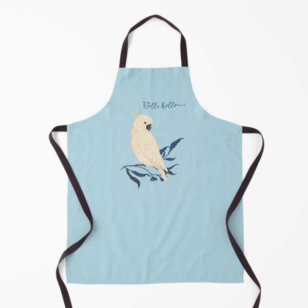 Item preview, Cute hand drawn cockatoo 'Well hello" test designed and sold by SCdesignqld.