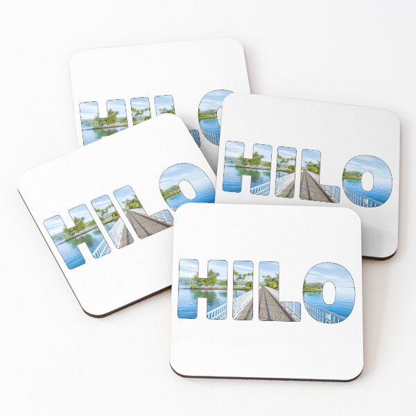 Item preview, HILO - Big Island Hawaii Perfect Day walk to Coconut Island Bridge designed and sold by Adam Gormley.