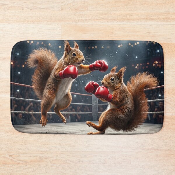 Item preview, Red Squirrels Boxing designed and sold by Tridentulus.