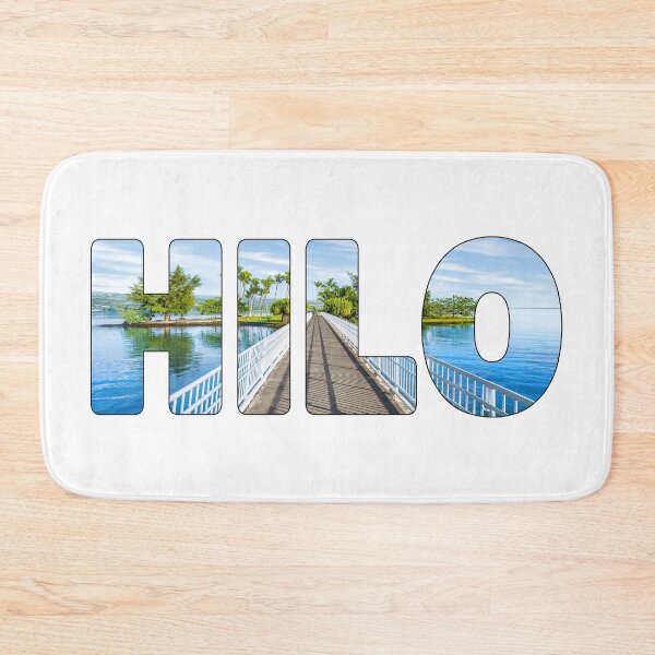 Item preview, HILO - Big Island Hawaii Perfect Day walk to Coconut Island Bridge designed and sold by Adam Gormley.