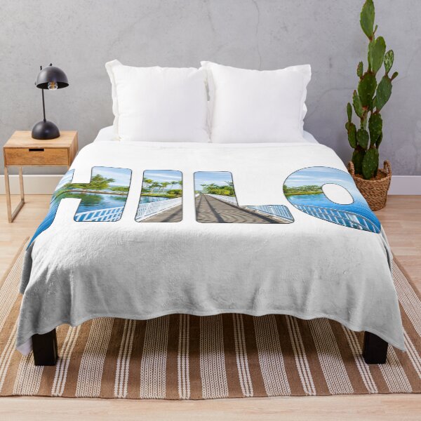 Item preview, HILO - Big Island Hawaii Perfect Day walk to Coconut Island Bridge designed and sold by Adam Gormley.