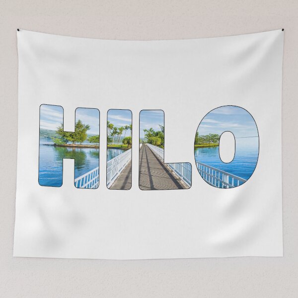 Item preview, HILO - Big Island Hawaii Perfect Day walk to Coconut Island Bridge designed and sold by Adam Gormley.