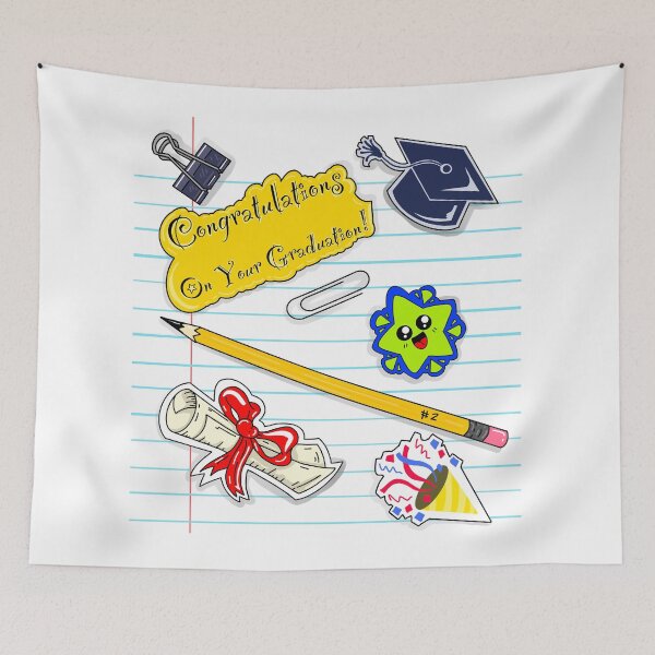 Item preview, Congratulations On Your Graduation Stickers  designed and sold by missmann.