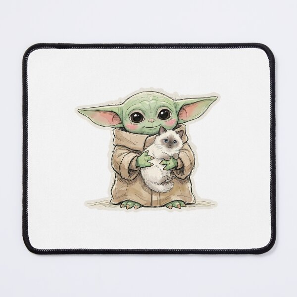 Item preview, BABY YODA RAGDOLL CAT designed and sold by LIS AND MELIVERSO.
