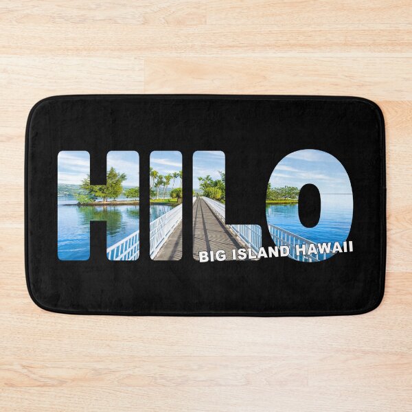 Item preview, HILO Big Island Hawaii - Perfect Day walk to Coconut Island Bridge designed and sold by Adam Gormley.