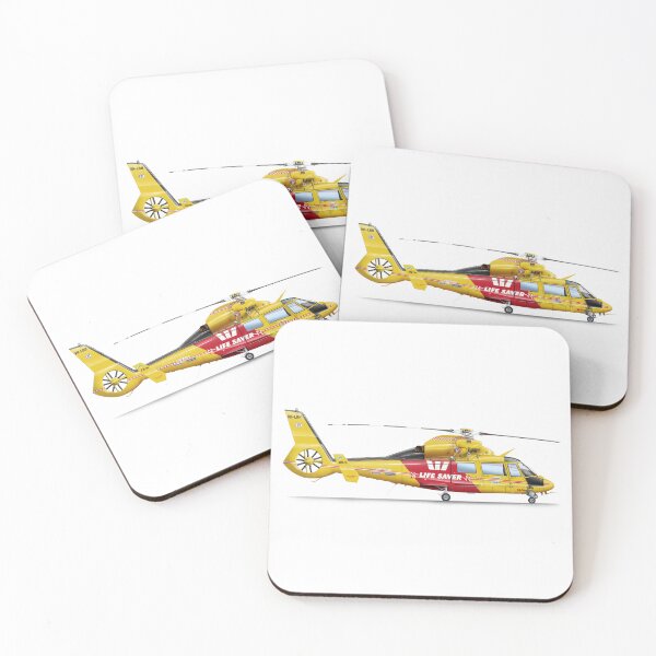 Item preview, AEROSPATIALE AS365N3 DAUPHIN 2 VH-LRH WESTPAC 2017 designed and sold by Grubby Fingers Aircraft Illustration.