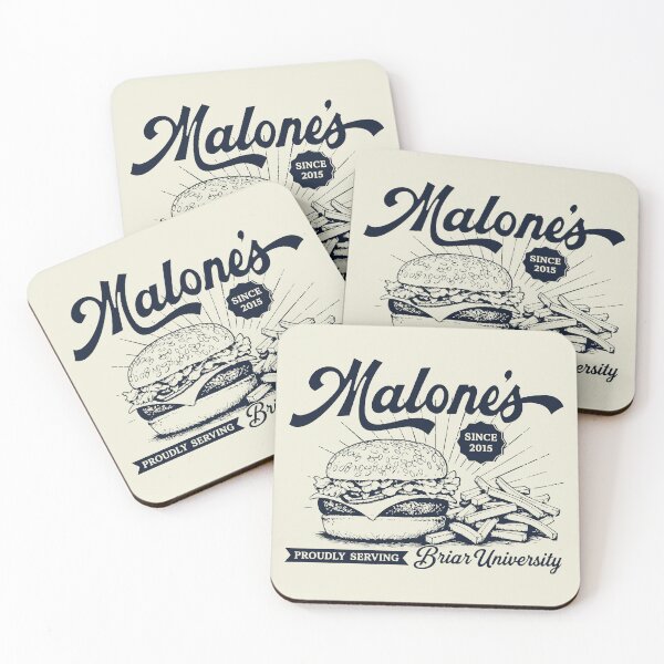 Item preview, Malone's Vintage Diner, Retro Burger Restaurant, Briar University, Hockey Romance designed and sold by Doodletext.