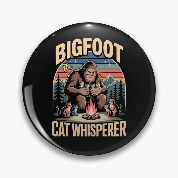 Item preview, Bigfoot The Cat Whisperer Funny Cat Lover Gift designed and sold by Say It With Ink.
