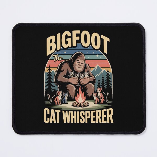 Item preview, Bigfoot The Cat Whisperer Funny Cat Lover Gift designed and sold by Say It With Ink.