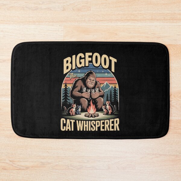 Item preview, Bigfoot The Cat Whisperer Funny Cat Lover Gift designed and sold by Say It With Ink.