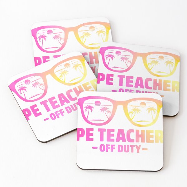 Item preview, Last Day of School PE Teacher Off Duty Palm Beach Vibes T-Shirt designed and sold by KTY-NUSS.
