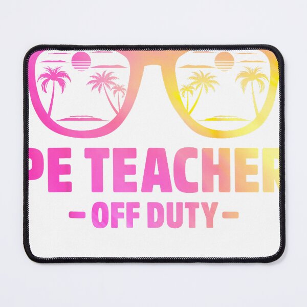 Item preview, Last Day of School PE Teacher Off Duty Palm Beach Vibes T-Shirt designed and sold by KTY-NUSS.