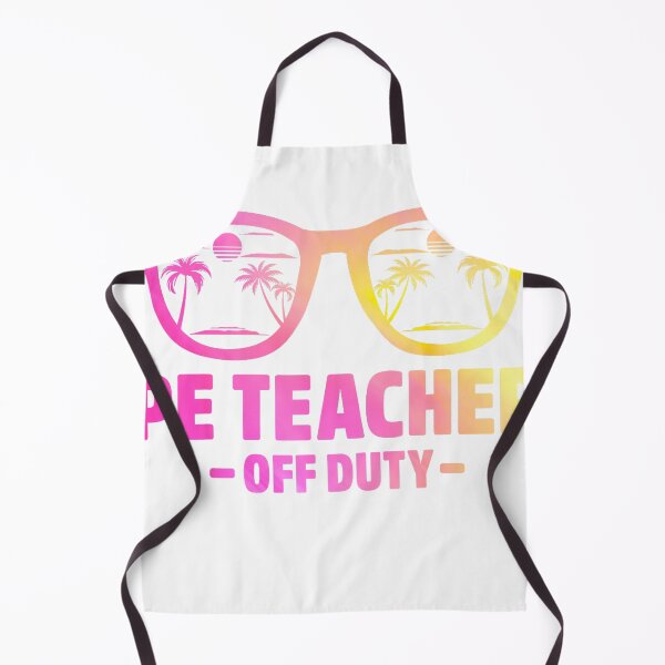 Item preview, Last Day of School PE Teacher Off Duty Palm Beach Vibes T-Shirt designed and sold by KTY-NUSS.