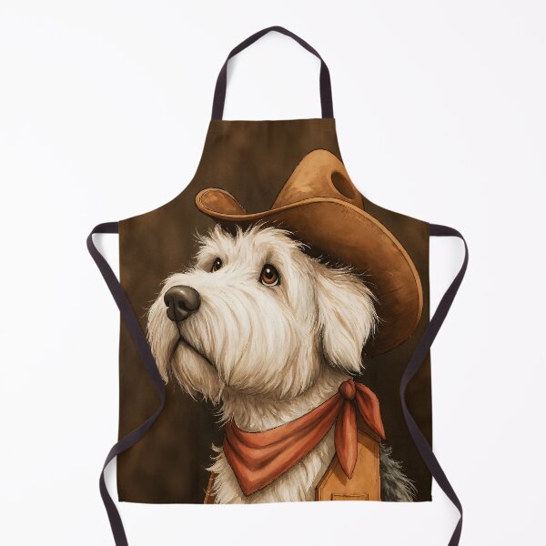Item preview, Old English Sheepdog Cowboy designed and sold by prettykaler.