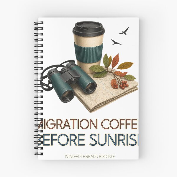 Artikelvorschau, Kaffee zur Vogelwanderung vor Sonnenaufgang – Vogelbeobachtungs-Tee entworfen und verkauft von WingedThreads.