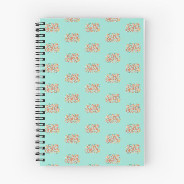 Item preview, Ocean Lover Gift for Beach Friends | Funny Summer Attitude Statement | "Salty" Nautical Floral Script designed and sold by Covent Vaughn.