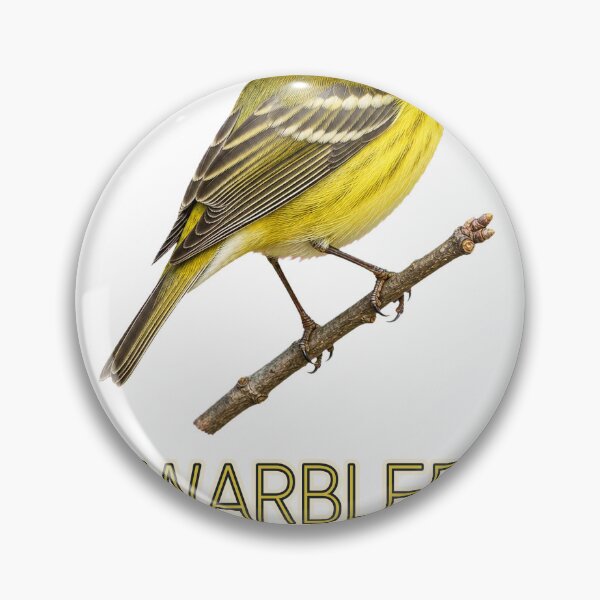 Item preview, Warbler In This Light - Migration Birding Tee designed and sold by WingedThreads.