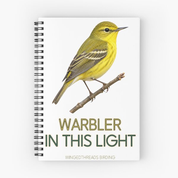 Item preview, Warbler In This Light - Migration Birding Tee designed and sold by WingedThreads.