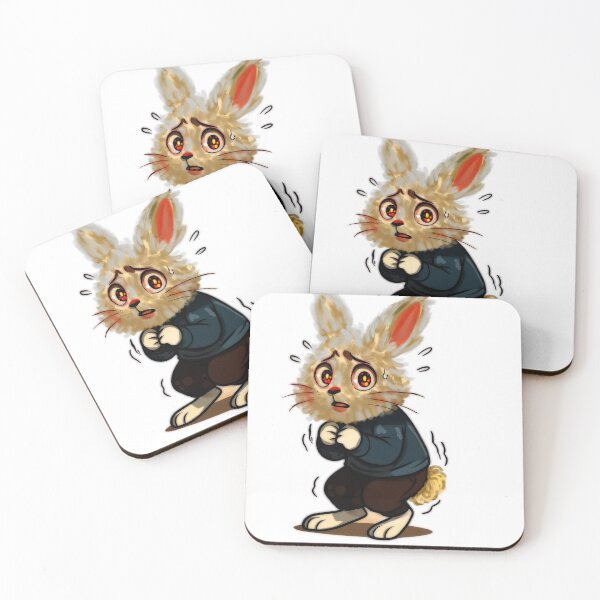 Item preview, Cute Nervous Rabbit Character designed and sold by Yuki80.