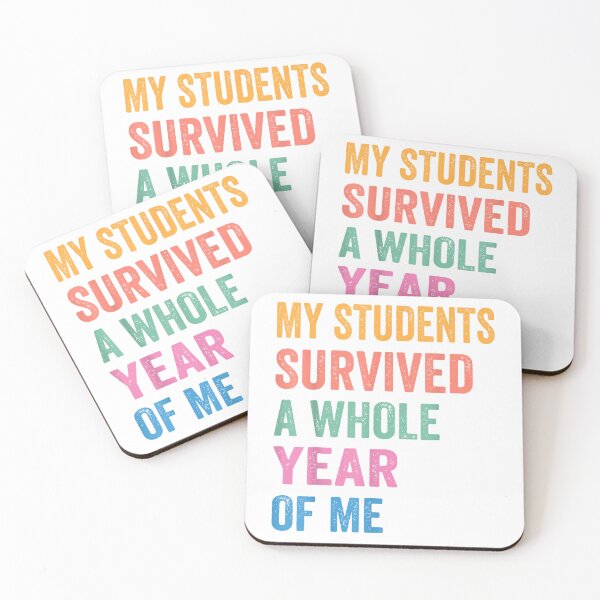 Item preview, My Students Survived A Whole Year of Me Funny Teacher T-Shirt designed and sold by KTY-NUSS.