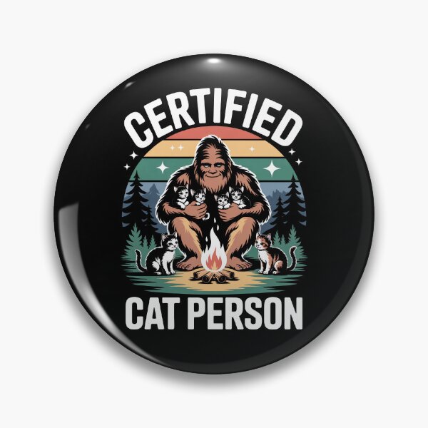 Item preview, Certified Cat Person Funny Cat Lover Gift Cat People designed and sold by Say It With Ink.