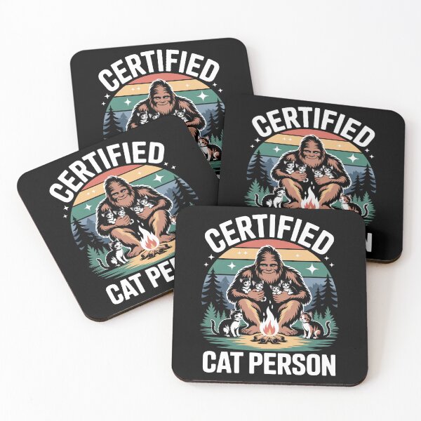 Item preview, Certified Cat Person Funny Cat Lover Gift Cat People designed and sold by Say It With Ink.