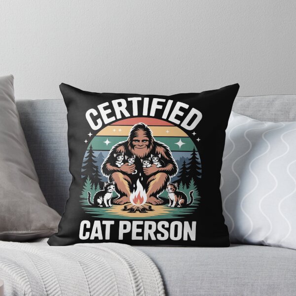 Item preview, Certified Cat Person Funny Cat Lover Gift Cat People designed and sold by Say It With Ink.