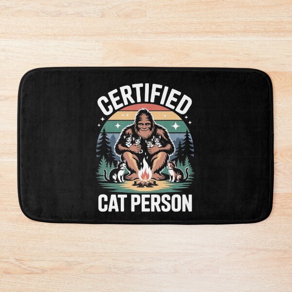 Item preview, Certified Cat Person Funny Cat Lover Gift Cat People designed and sold by Say It With Ink.