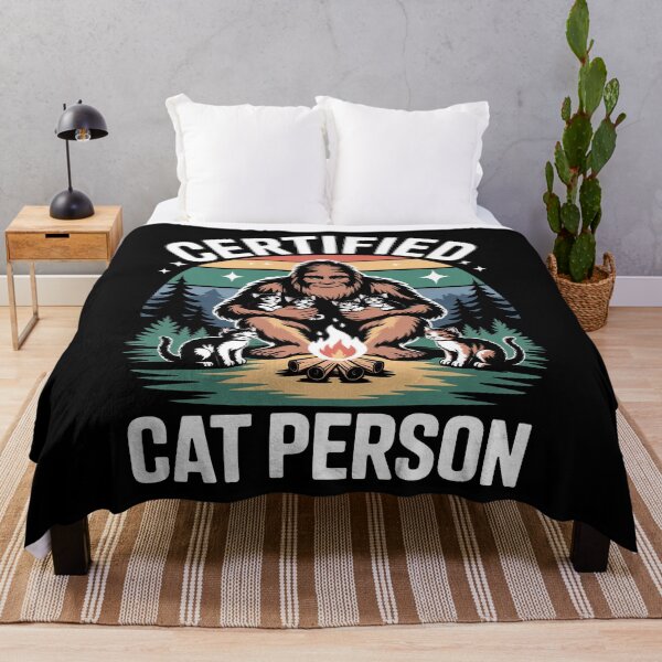Item preview, Certified Cat Person Funny Cat Lover Gift Cat People designed and sold by Say It With Ink.
