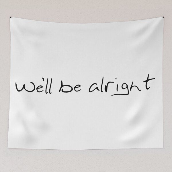 Item preview, We'll Be Alright Sticker Niall Horan designed and sold by Marianna's Meraki.
