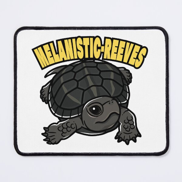 Item preview, Melanistic Reeves Turtle Japanese Pop Art designed and sold by Rie-TortoTurtle.