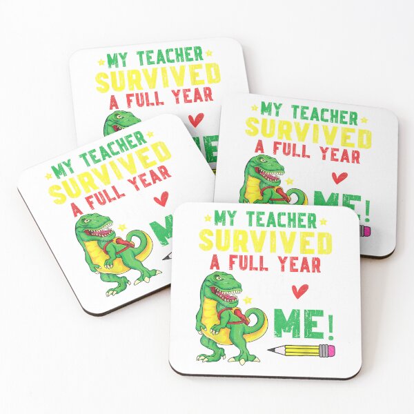 Item preview, My Teacher Survived a full Year of me Funny School T-Shirt designed and sold by KTY-NUSS.