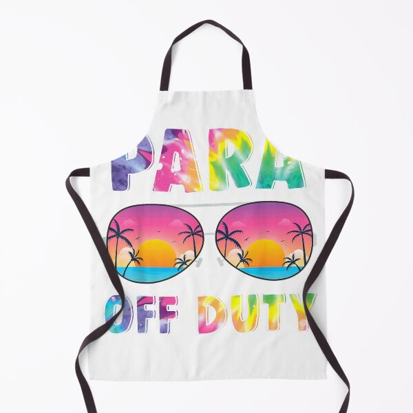 Item preview, para Off Duty Paraprofessional Last Day of School tie dye T-Shirt designed and sold by KTY-NUSS.