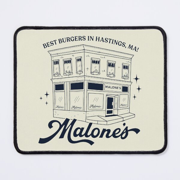 Item preview, Malone's Bar Off Campus, Briar U Hockey Romance, Best Burgers Hastings MA 2 designed and sold by Doodletext.