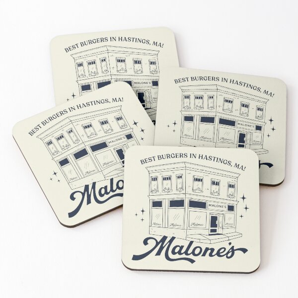 Item preview, Malone's Bar Off Campus, Briar U Hockey Romance, Best Burgers Hastings MA 2 designed and sold by Doodletext.