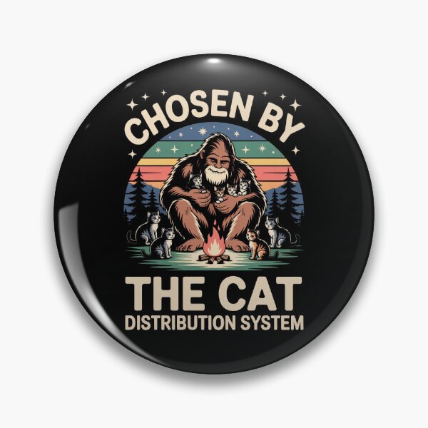 Item preview, Chosen By The Cat Distribution System Cat Lover Gift designed and sold by Say It With Ink.